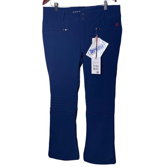 NWT Perfect Moment Navy Blue Aurora Flare Ski Pants sz XL - Picture 4 of 10